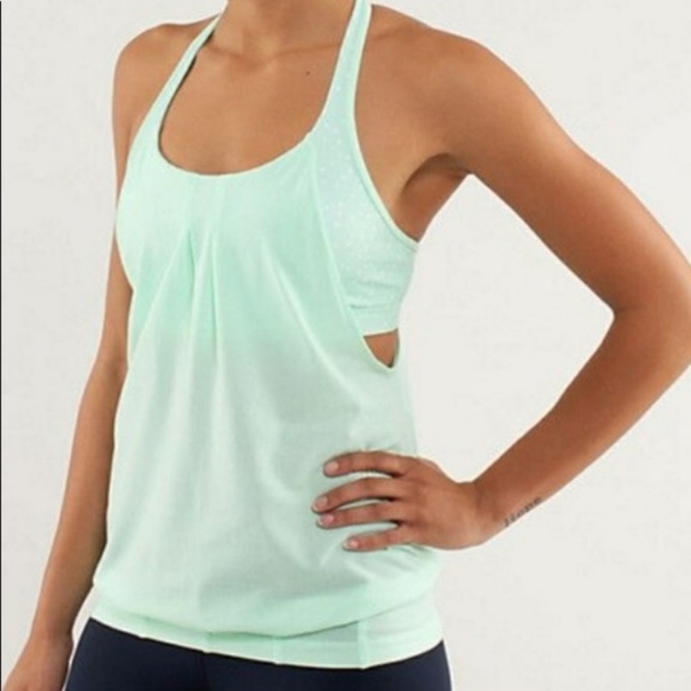 Lululemon No Limits Polka Dot Top